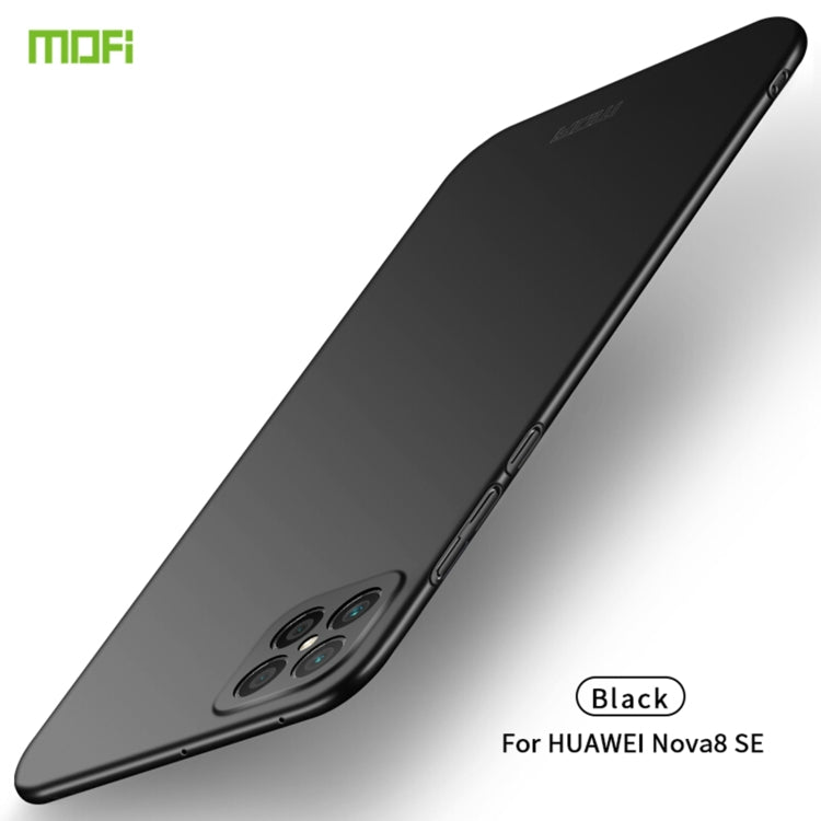 For Huawei nova 8 SE MOFI Frosted PC Ultra-thin Hard Case (Black) - free shipping - PMC TechLife - Order now!