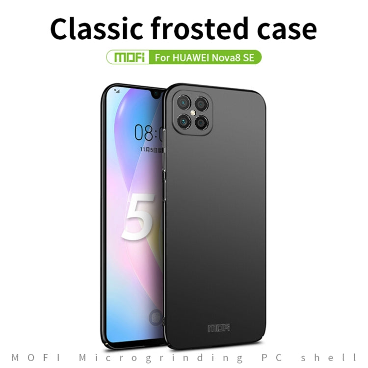 For Huawei nova 8 SE MOFI Frosted PC Ultra-thin Hard Case (Rose gold) - Huawei Cases by MOFI | Online Shopping South Africa | PMC TechLife | Buy Now Pay Later Mobicred