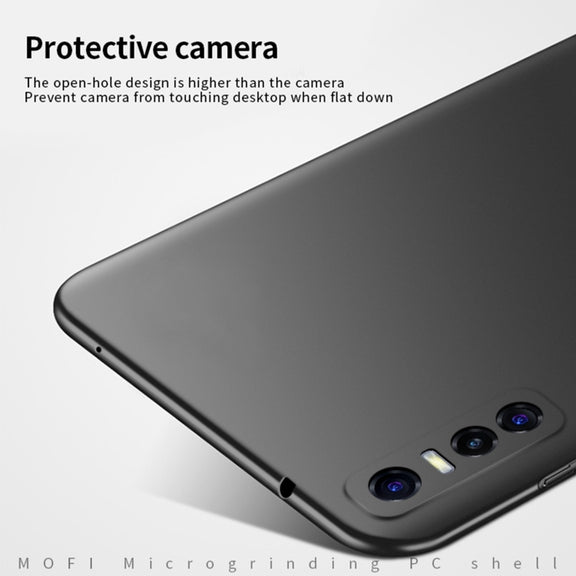 For vivo Y73s MOFI Frosted PC Ultra-thin Hard Case (Black)