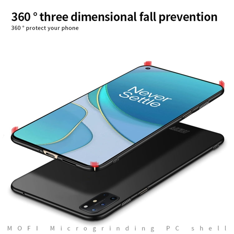 For OnePlus 8T MOFI Frosted PC Ultra-thin Hard Case (Blue) - OnePlus Cases by MOFI | Online Shopping South Africa | PMC TechLife | Buy Now Pay Later Mobicred