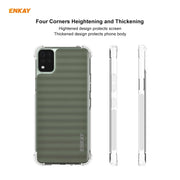 For LG K42 Hat-Prince ENKAY Clear TPU Shockproof Case Soft Anti-slip Cover