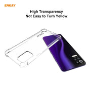 For LG K52 / Q52 / K62 / K62+ Hat-Prince ENKAY Clear TPU Shockproof Case Soft Anti-slip Cover
