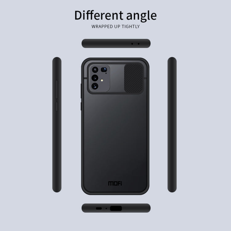 For Samsung Galaxy S10 Lite MOFI Xing Dun Series Translucent Frosted PC + TPU Privacy Anti-glare Shockproof All-inclusive Protective Case(Black) - Galaxy Phone Cases by MOFI | Online Shopping South Africa | PMC TechLife