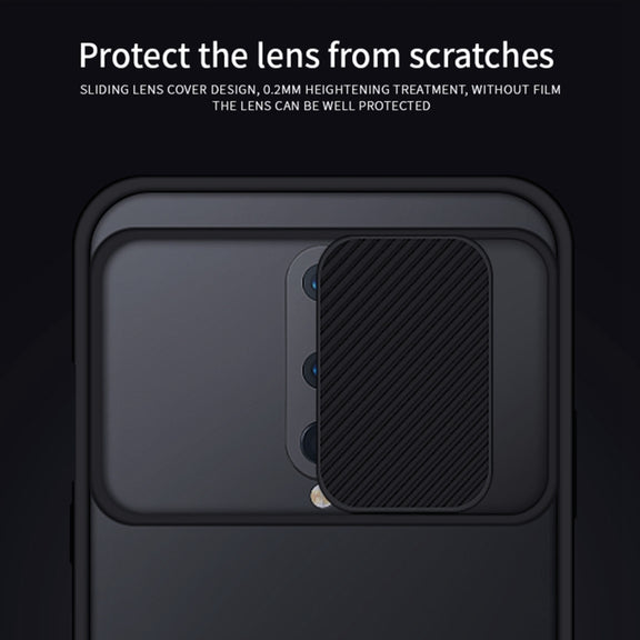 For OnePlus 8 MOFI Xing Dun Series Translucent Frosted PC + TPU Privacy Anti-glare Shockproof All-inclusive Protective Case(Black)