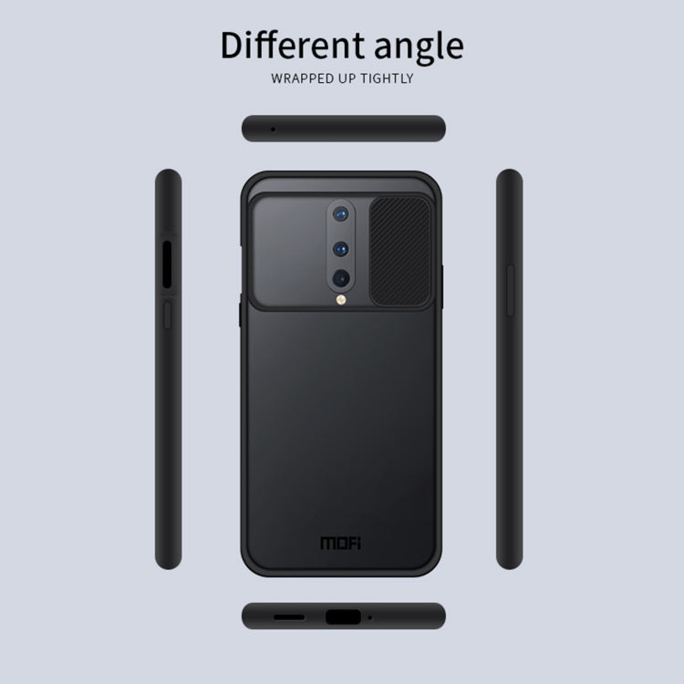 For OnePlus 8 MOFI Xing Dun Series Translucent Frosted PC + TPU Privacy Anti-glare Shockproof All-inclusive Protective Case(Green) - OnePlus Cases by MOFI | Online Shopping South Africa | PMC TechLife | Buy Now Pay Later Mobicred