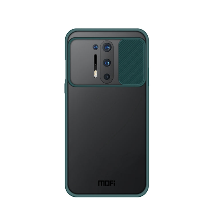 For OnePlus 8 Pro MOFI Xing Dun Series Translucent Frosted PC + TPU Privacy Anti-glare Shockproof All-inclusive Protective Case(Green) - OnePlus Cases by MOFI | Online Shopping South Africa | PMC TechLife