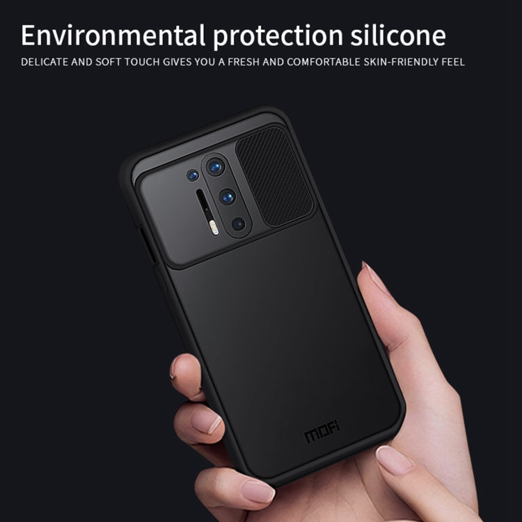 For OnePlus 8 Pro MOFI Xing Dun Series Translucent Frosted PC + TPU Privacy Anti-glare Shockproof All-inclusive Protective Case(Green) - OnePlus Cases by MOFI | Online Shopping South Africa | PMC TechLife