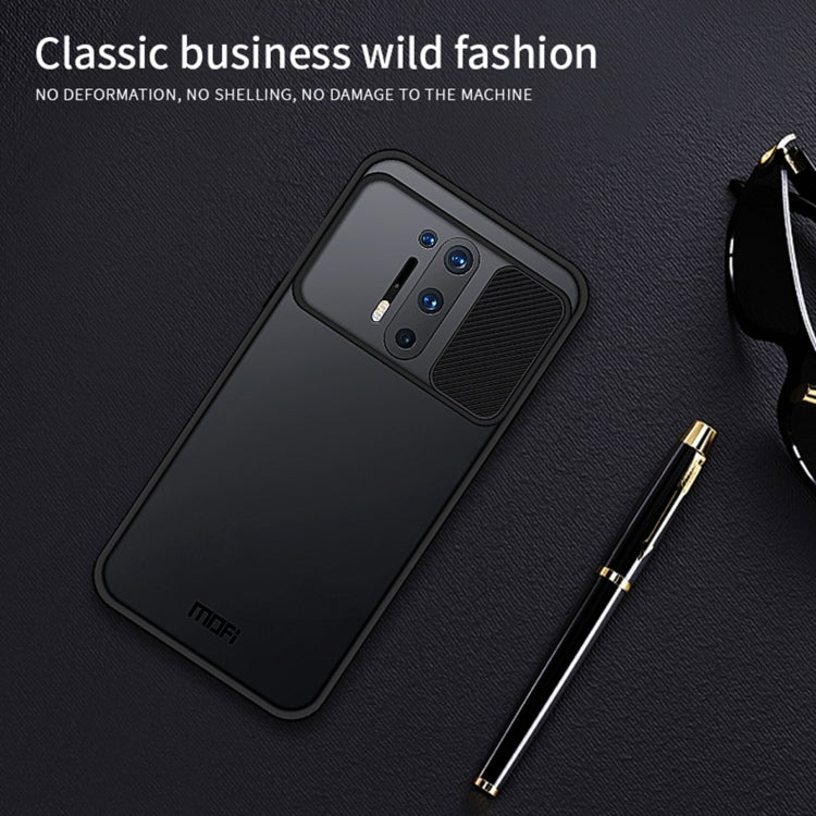 For OnePlus 8 Pro MOFI Xing Dun Series Translucent Frosted PC + TPU Privacy Anti-glare Shockproof All-inclusive Protective Case(Green) - OnePlus Cases by MOFI | Online Shopping South Africa | PMC TechLife