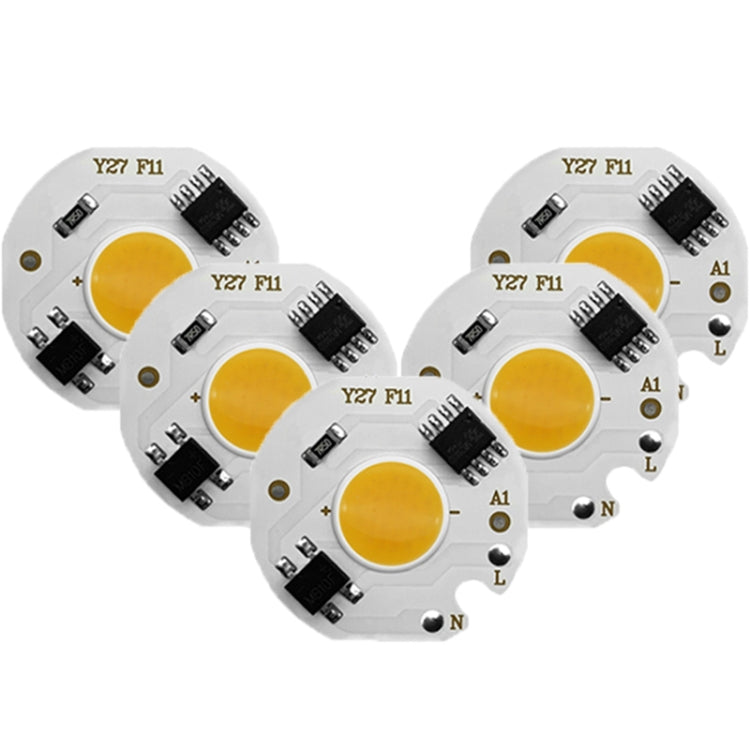 10 pcs COB LED Light Chip AC 220V LED Bulb Light Intelligent IC Driver Bulb Light DIY Spotlight Downlight Chip Outdoor Flood Light(12W(cold white)) - Light Beads by PMc TechLife | Online Shopping South Africa | PMc TechLife | Buy Now Pay Later Mobicred