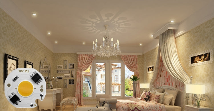 10 pcs COB LED Light Chip AC 220V LED Bulb Light Intelligent IC Driver Bulb Light DIY Spotlight Downlight Chip Outdoor Flood Light(12W(cold white)) - Light Beads by PMc TechLife | Online Shopping South Africa | PMc TechLife | Buy Now Pay Later Mobicred