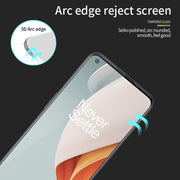 For OnePlus Nord N100 MOFI 9H 3D Explosion-proof Curved Screen Tempered Glass Film