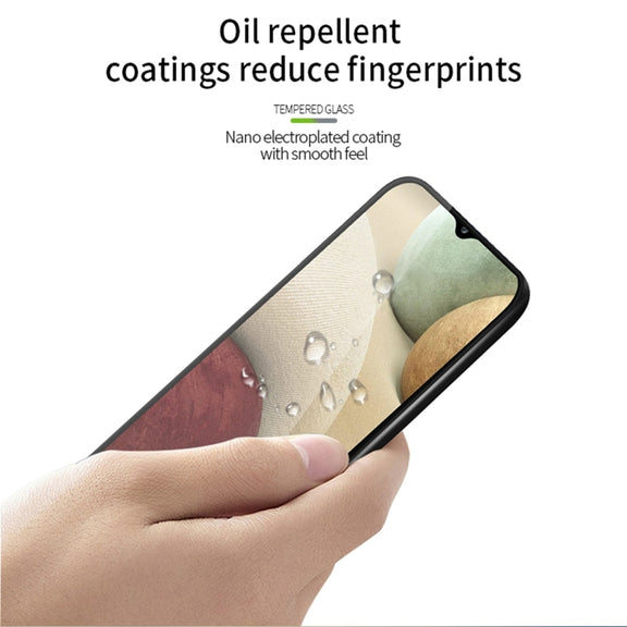 For Samsung Galaxy A12 / A32 5G MOFI 9H 3D Explosion-proof Curved Screen Tempered Glass Film