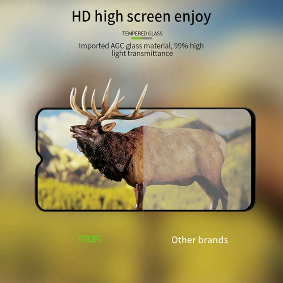 For Samsung Galaxy A12 / A32 5G MOFI 9H 3D Explosion-proof Curved Screen Tempered Glass Film