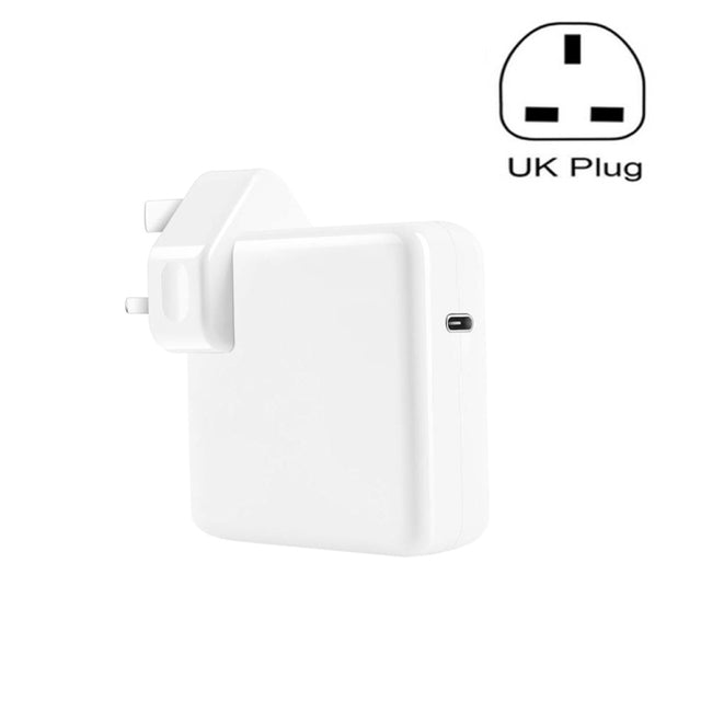 PD-87W 87W PD USB-C / Type-C Notebook Power Adapter for MacBook Pro 15 inch (A1706) / (A1707) / (A1708) / (A1719), Plug Size:UK Plug