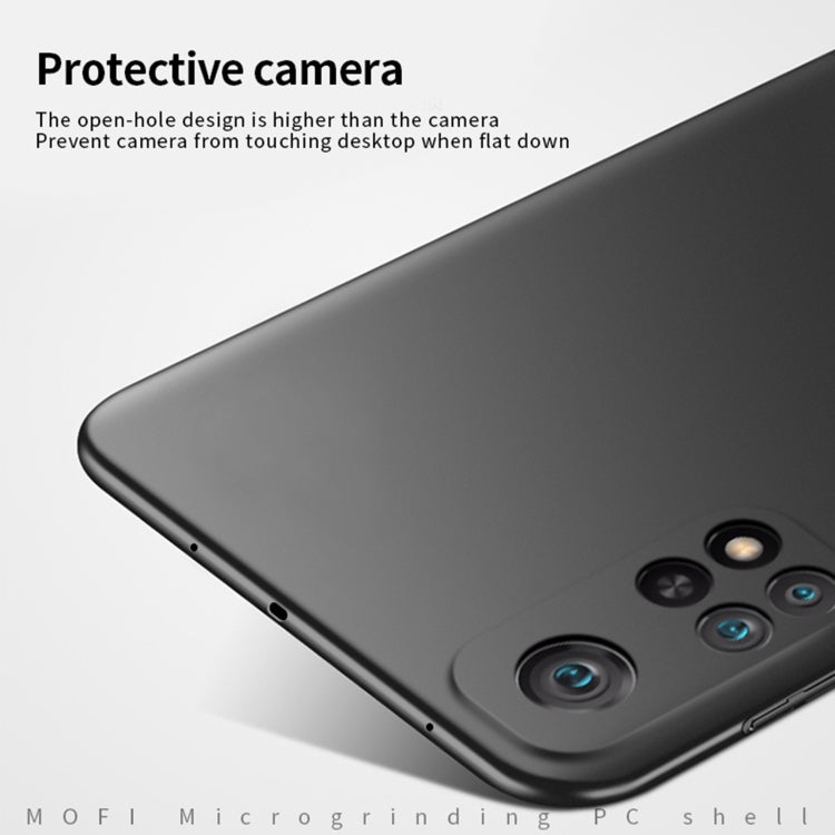 For Xiaomi Mi 10T / 10T Pro / K30S MOFI Frosted PC Ultra-thin Hard C(Black) - Xiaomi Cases by MOFI | Online Shopping South Africa | PMC Jewellery | Buy Now Pay Later Mobicred