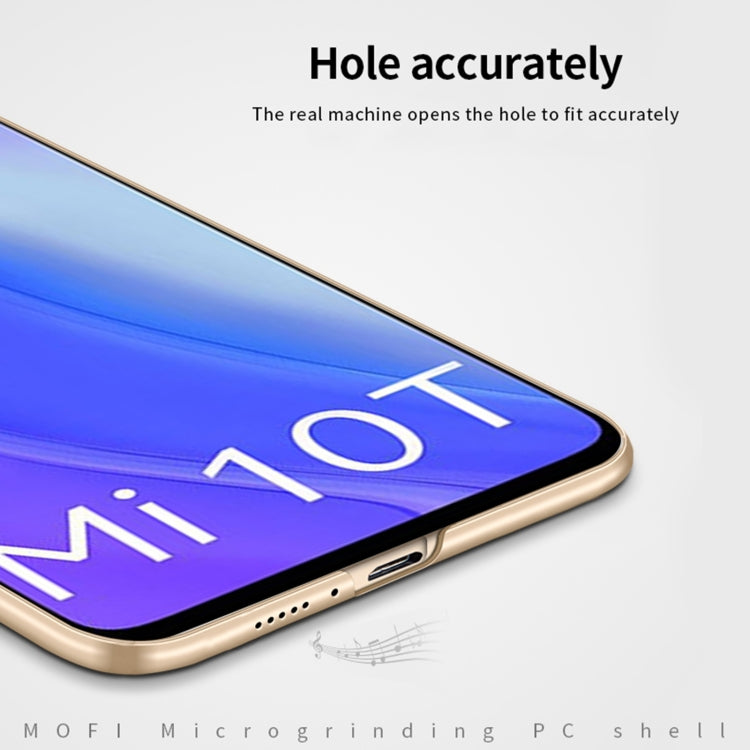 For Xiaomi Mi 10T / 10T Pro / K30S MOFI Frosted PC Ultra-thin Hard C(Black) - Xiaomi Cases by MOFI | Online Shopping South Africa | PMC Jewellery | Buy Now Pay Later Mobicred