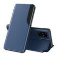 For Samsung Galaxy S21 Ultra 5G Attraction Flip Holder Leather Phone Case(Blue) - Galaxy S21 Ultra 5G Cases by PMC TechLife | Online Shopping South Africa | PMC TechLife