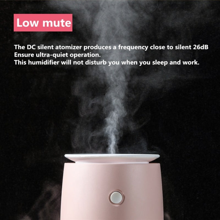 Concise Fish Pattern Mini Home Mute Bedroom Student Dormitory Office Portable USB Wireless Durable Humidifier(Red) - free shipping - PMC TechLife - Order now!