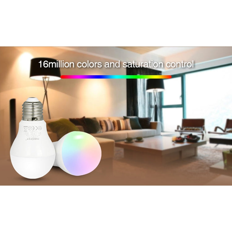 FUT014 E26 / E27 6W RGB + CCT Led Bulb Smart Phone APP WIFI LED Light White Warm Light Dimmable - Smart Light Bulbs by PMC TechLife | Online Shopping South Africa | PMC TechLife | Buy Now Pay Later Mobicred