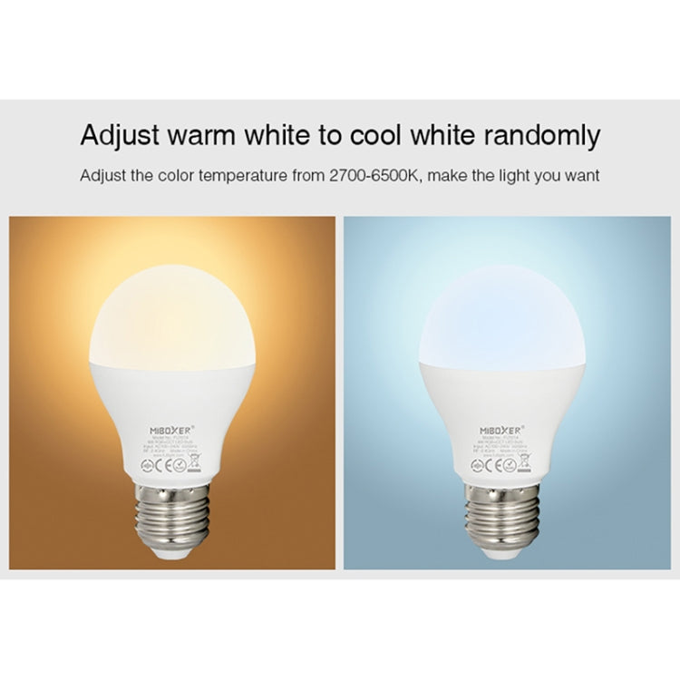 FUT014 E26 / E27 6W RGB + CCT Led Bulb Smart Phone APP WIFI LED Light White Warm Light Dimmable - Smart Light Bulbs by PMC TechLife | Online Shopping South Africa | PMC TechLife | Buy Now Pay Later Mobicred