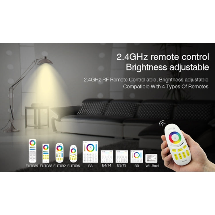 FUT013 5W E14 RGB + CCT LED Bulb AC100~240v 2.4g WiFi Remote Control Dimmable Led Lights - Smart Light Bulbs by PMC TechLife | Online Shopping South Africa | PMC TechLife | Buy Now Pay Later Mobicred