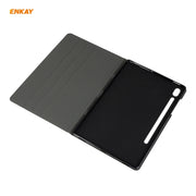 For Samsung Galaxy Tab S8 / Galaxy Tab S7 11.0 T870 / T875 ENKAY Horizontal Flip PU Leather + TPU Smart Case with Holder & Sleep / Wake-up Function(Light Blue)