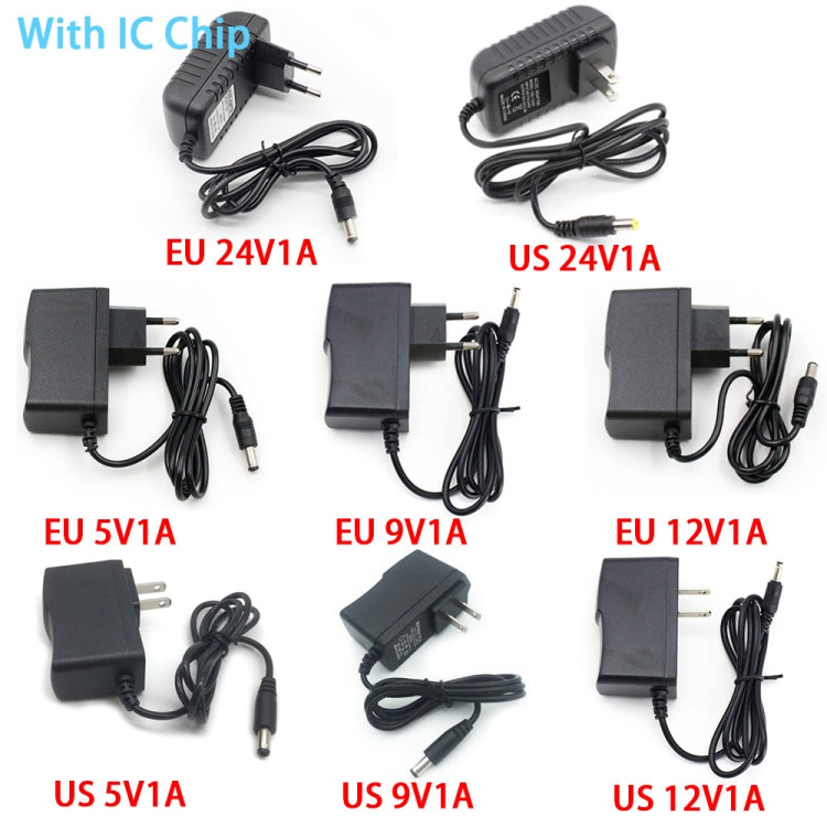 100-240V AC to DC IC Power Charger Adapter 5V 9V 12V 24V 1A, Plug Type:IC US 5V1A - Power Supplies by PMC TechLife | Online Shopping South Africa | PMC TechLife | Buy Now Pay Later Mobicred