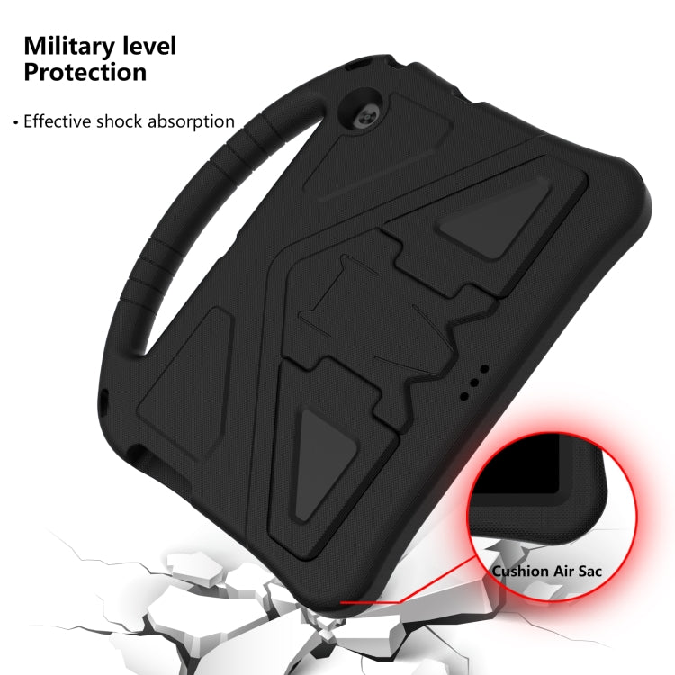 For Huawei MediaPad T3 10 EVA Flat Anti Falling Protective Case Shell with Holder(Black) - Huawei by PMC TechLife | Online Shopping South Africa | PMC TechLife
