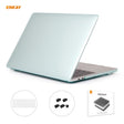 ENKAY 3 in 1 Crystal Laptop Protective Case + US Version TPU Keyboard Film + Anti-dust Plugs Set for MacBook Pro 13.3 inch A1708 (without Touch Bar)(Green) - free shipping - PMC Jewellery - Order now!