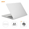 ENKAY 3 in 1 Matte Laptop Protective Case + US Version TPU Keyboard Film + Anti-dust Plugs Set for MacBook Pro 15.4 inch A1707 & A1990 (with Touch Bar)(White) - free shipping - PMC Jewellery - Order now!