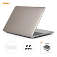 ENKAY 3 in 1 Crystal Laptop Protective Case + US Version TPU Keyboard Film + Anti-dust Plugs Set for MacBook Pro 15.4 inch A1707 & A1990 (with Touch Bar)(Grey) - free shipping - PMC Jewellery - Order now!