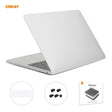 ENKAY 3 in 1 Matte Laptop Protective Case + US Version TPU Keyboard Film + Anti-dust Plugs Set for MacBook Pro 13.3 inch A2251 & A2289 & A2338 (with Touch Bar)(White) - MacBook Pro Cases by ENKAY | Online Shopping South Africa | PMC Jewellery | Buy Now Pay Later Mobicred