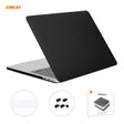 ENKAY 3 in 1 Matte Laptop Protective Case + US Version TPU Keyboard Film + Anti-dust Plugs Set for MacBook Pro 16 inch A2141 (with Touch Bar)(Black) - free shipping - PMC Jewellery - Order now!