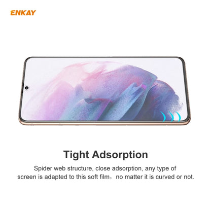 For Samsung Galaxy S21 5G ENKAY Hat-Prince 0.1mm 3D Full Screen Protector Explosion-proof Hydrogel Film - For Samsung by ENKAY | Online Shopping South Africa | PMC Jewellery | Buy Now Pay Later Mobicred