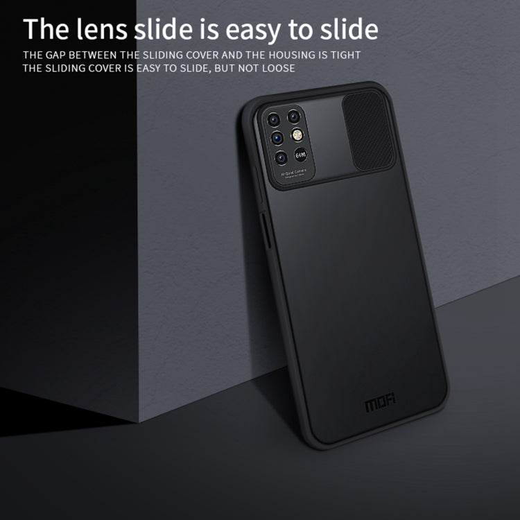For INFINIX Note8 MOFI Xing Dun Series PC + TPU Anti-peep Waterproof And Anti-drop All-inclusive Protective Shell, Translucent Frosted(Green) - free shipping - PMC TechLife - Order now!