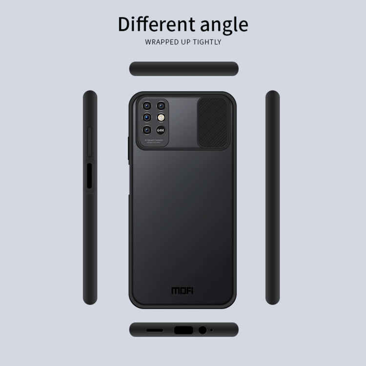 For INFINIX Note8 MOFI Xing Dun Series PC + TPU Anti-peep Waterproof And Anti-drop All-inclusive Protective Shell, Translucent Frosted(Green) - free shipping - PMC TechLife - Order now!