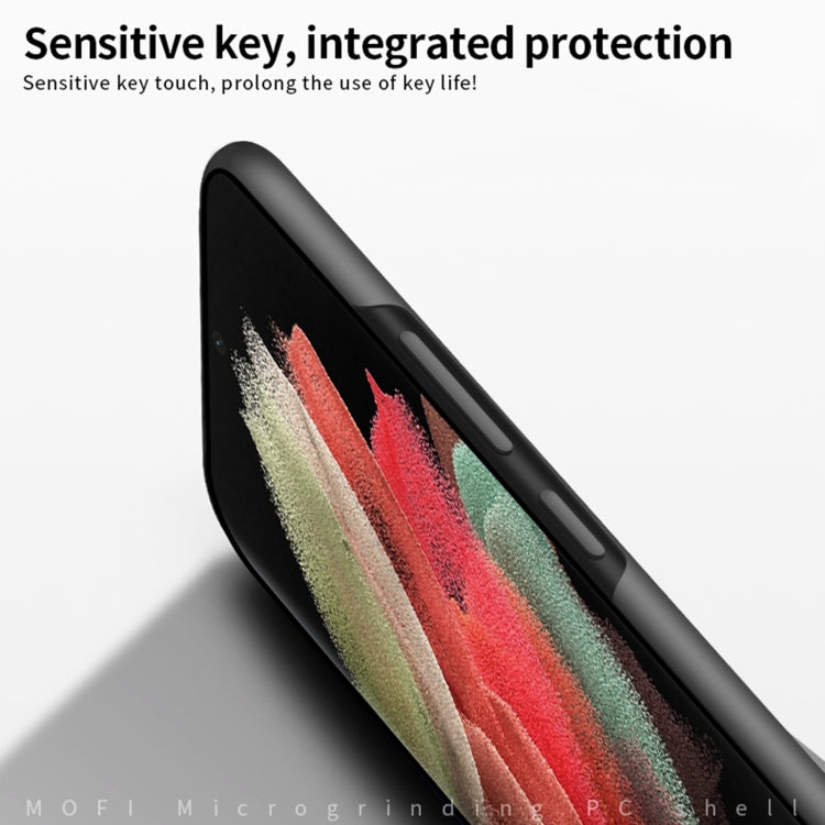 For Samsung Galaxy S21 Ultra 5G MOFI Frosted PC Ultra-thin Hard Case(Gold) - Galaxy S21 Ultra 5G Cases by MOFI | Online Shopping South Africa | PMC TechLife