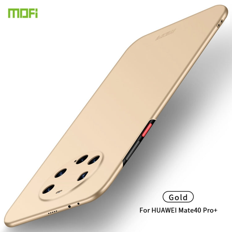 For Huawei Mate 40 Pro+ MOFI Frosted PC Ultra-thin Hard Case(Gold) - free shipping - PMC TechLife - Order now!