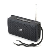 T&G TG282 Portable Bluetooth Speakers with Flashlight, Support TF Card / FM / 3.5mm AUX / U Disk / Hands-free Call(Blue)