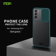 For Samsung Galaxy S21+ 5G MOFI Xing Dun Series Translucent Frosted PC + TPU Privacy Anti-glare Shockproof All-inclusive Protective Case(Green) - Galaxy S21+ 5G Cases by MOFI | Online Shopping South Africa | PMC TechLife | Buy Now Pay Later Mobicred