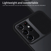 For Samsung Galaxy S21 Ultra 5G MOFI Xing Dun Series Translucent Frosted PC + TPU Privacy Anti-glare Shockproof All-inclusive Protective Case(Green)