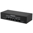B042 4-in 2-out Power Amplifier Sound Switcher Loudspeaker Switch Distributor, 300W Per Channel Lossless Sound Quality - free shipping - PMC TechLife - Order now!