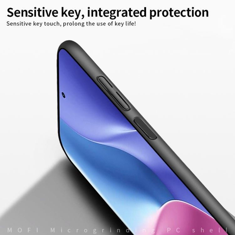 For Xiaomi Redmi K40 / K40 Pro MOFI Frosted PC Ultra-thin Hard Case(Blue) - Xiaomi Cases by MOFI | Online Shopping South Africa | PMC TechLife | Buy Now Pay Later Mobicred