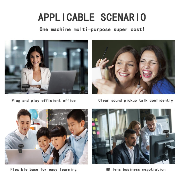 C11 2K Picture Quality HD Without Distortion 360 Degrees Rotate Built-in Microphone Sound Clear Webcams with Tripod(Blue) - free shipping - PMC Jewellery - Order now!