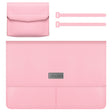 Litchi Pattern PU Leather Waterproof Ultra-thin Protection Liner Bag Briefcase Laptop Carrying Bag for 13-14 inch Laptops(ROSE GOLD) - 13.3 inch by PMC TechLife | Online Shopping South Africa | PMC TechLife | Buy Now Pay Later Mobicred