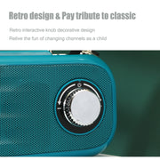 T&G TG613 TWS Solar Portable Bluetooth Speakers with LED Flashlight, Support TF Card / FM / AUX / U Disk(Red)