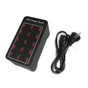 XLD-A7 100W 15 USB Ports Fast Charger Station Smart Charger, AC 110-240V, Plug Size:AU Plug