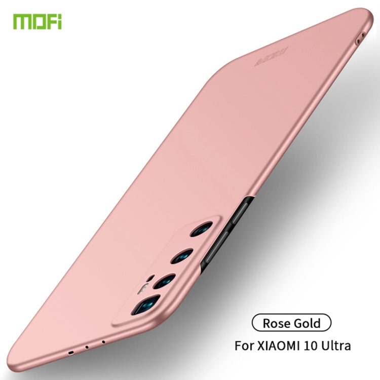 For Xiaomi Mi 10 Ultra MOFI Frosted PC Ultra-thin Hard Case(Rose Gold) - free shipping - PMC TechLife - Order now!