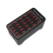 150W 25 USB Ports Fast Charger Station Smart Charger, AC 110-240V, Plug Size:US Plug