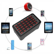 XLD-A7 150W 30 USB Ports Fast Charger Station Smart Charger, AC 110-240V, Plug Size:US Plug